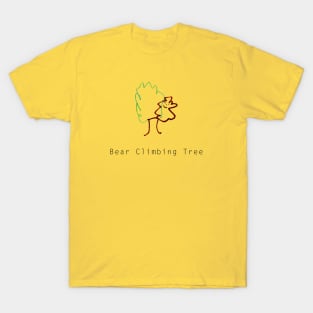 Bear Climbing Tree T-Shirt